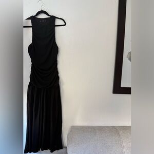 Mango Black Maxi Dress